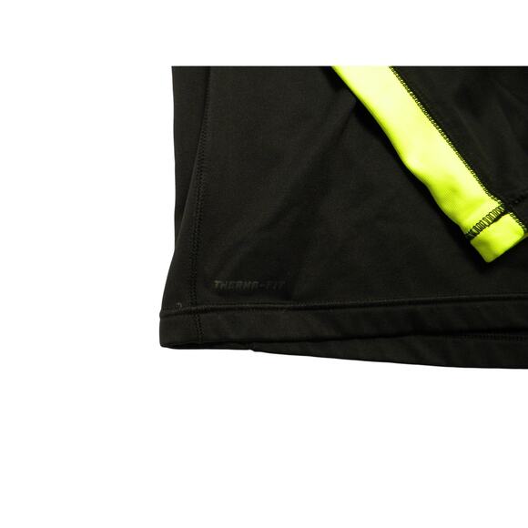 Nike Women's Pull-Over Black Neon Green Running Thera Fit Size XL Athletic Layer - Picture 4 of 6